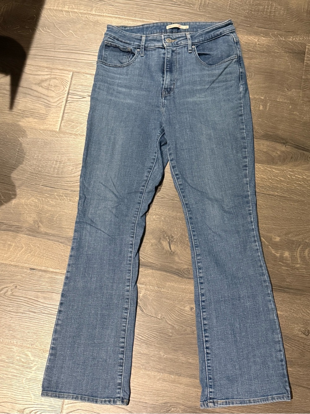 Levi's Blue Boot Cut Jeans - Picture 2 of 3